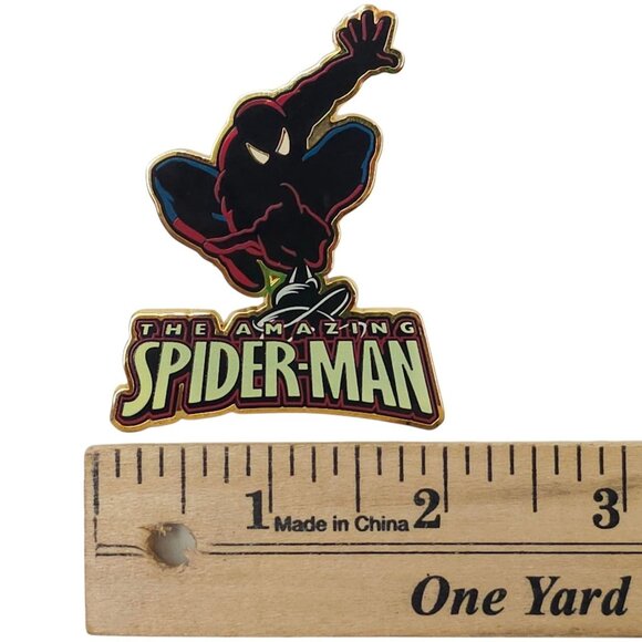 Universal Studios Pin Trading 2009 The Amazing Spider-Man Enamel Pin Pinback - Picture 4 of 12